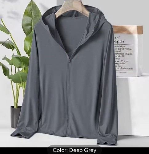 New unisex full - zip, upf